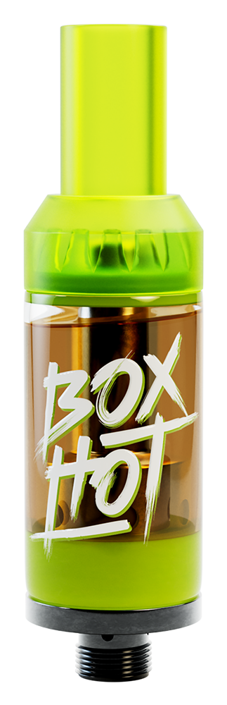 A green Alien OG BOXHOT vape.